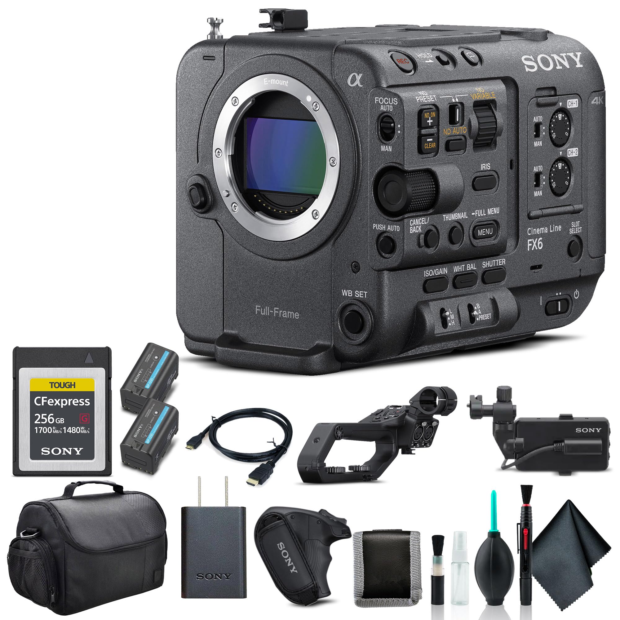 【美品】 SONY FX6 Cinema Line ILME-FX6V Amazon.com : Sony FX6 Full-Frame Cinema Line Camera Body (ILME